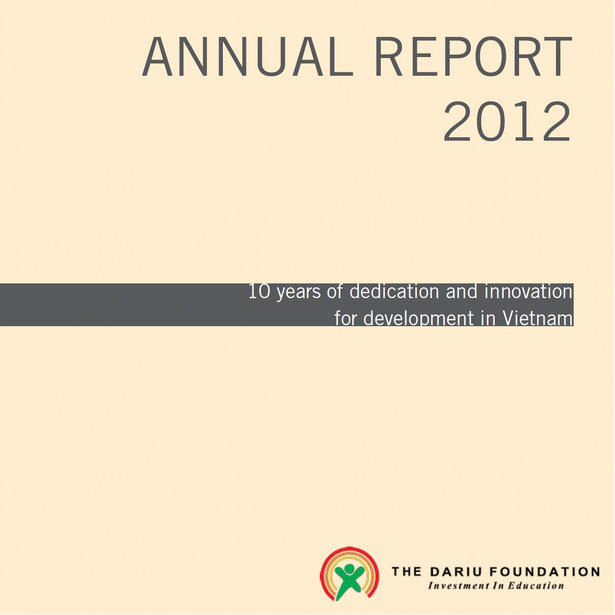 Dariu Foundation - Jahresbericht - 2012
