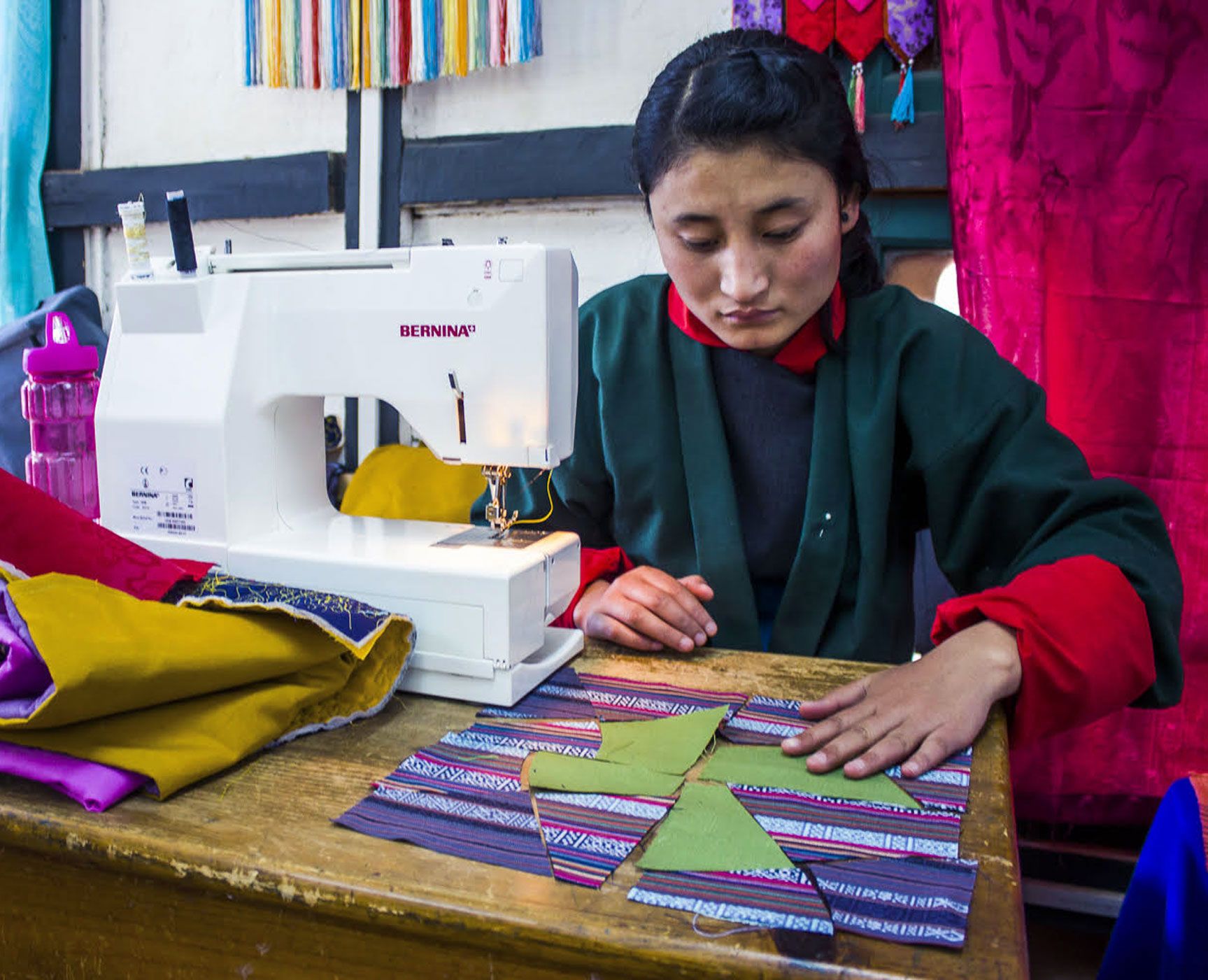 The Dariu Foundation - Bhutan - Woman working